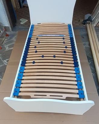 Letto singolo con rete 90x190 cm