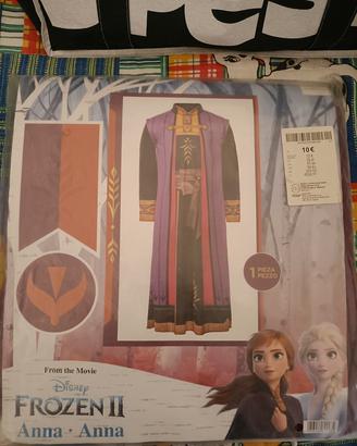 vestito carnevale Frozen II Anna 