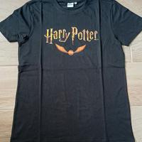 T-shirt Harry Potter boccino d'oro M Nuova