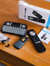 TV BOX H96max M3 8k + mini tastiera 