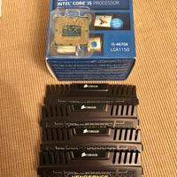 Corsair Vengeance 16GB e Intel i5 4670K