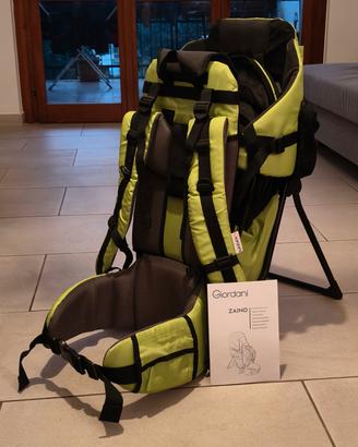 zaino verde Giordani