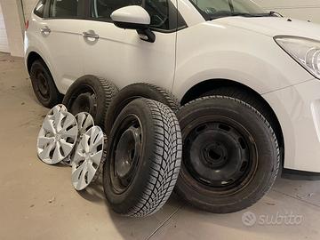 Kit 4 ruote complete (cerchi + g. Inv.) Citroën Pe