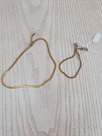 Pezzi fatti a mano bracciale collana