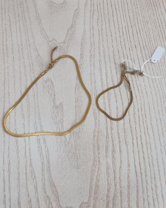 Pezzi fatti a mano bracciale collana