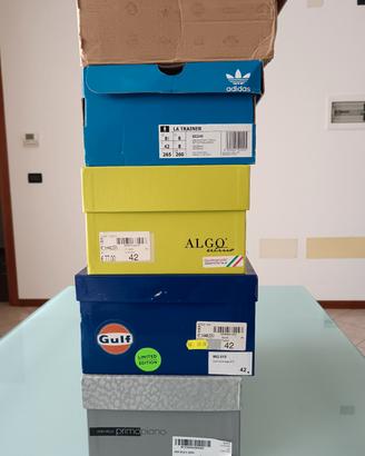 5 pp di scarpe n°42 in scatola originale 