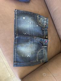 Minigonna in jeans