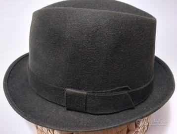 CAPPELLO UOMO BORSALINO GRIGIO NERO
