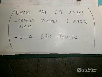 Cambio man 5 marce usato ducato 1s 2.5 diesel