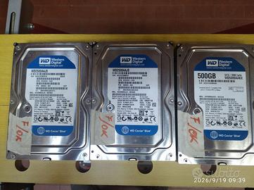 Lotto HDD SATA 3,5 ''