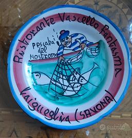Piatto del buon ricordo VASCELLO FANTASMA 