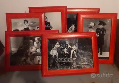 cornici con fotografie 