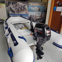 Gommone tender Gysbi 320 con Suzuki 9.98