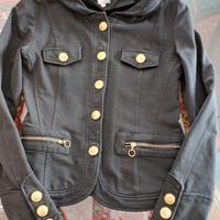 Giubbotto donna nero felpato BLUE DEISE