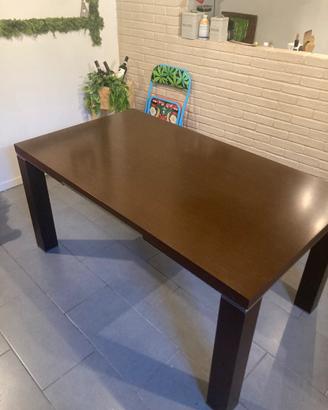 Tavolo cattelan allungabile con sedie coordinate