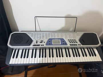 Tastiera Casio CTK-481 + supporto e alimentazione
