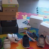 lotto 15 paia di scarpe nuove e di marca.vari nume