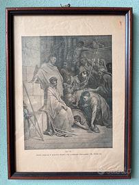 Incisione antica Gustave Doré