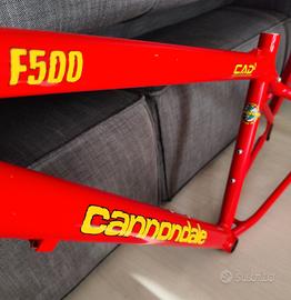 Telaio mtb vintage Cannondale + fork P bone