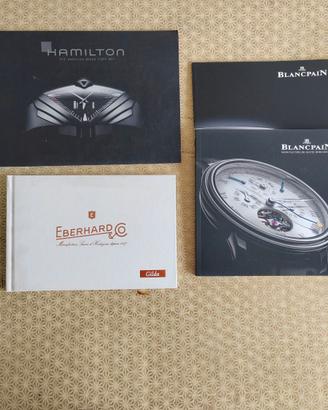 Lotto cataloghi orologi
