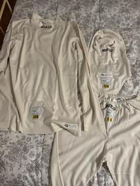 Sotto tuta e casco sparco