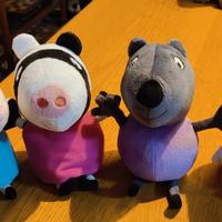 4 Peluche serie Peppa pig della Ty