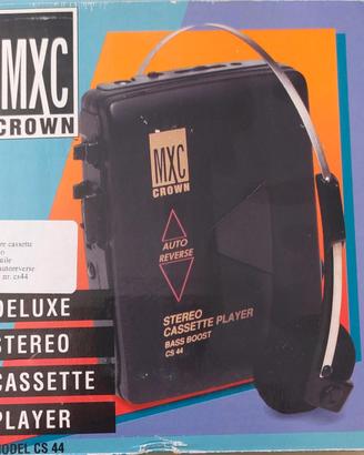 Walkman MXC Crown: lettore musicassette portatile