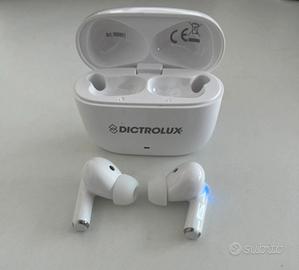 AURICOLARI ORIGINALI DICTROLUX WIRELESS CON BASE