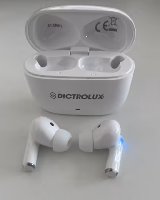 AURICOLARI ORIGINALI DICTROLUX WIRELESS CON BASE