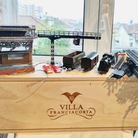 Circuito ho Stazione Carbone/Terra Locomotiva Luci