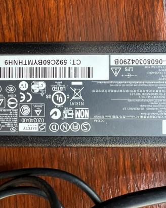 HP Caricabatterie Laptop 18,5V
