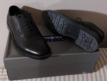 Scarpa uomo Sansonite pelle nera