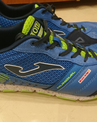 Scarpe 46 calcetto Joma Mundial 22 + parastinchi