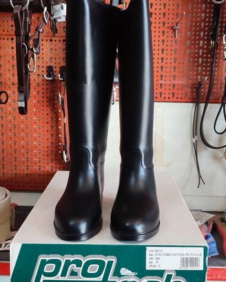 Stivale equitazione  Pro-Tech in gomma con fodera