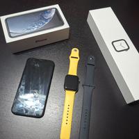 IPhone XR e Apple Watch serie 4