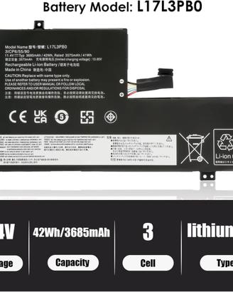 Batteria Lenovo 300E Chromebook IdeaPad 3