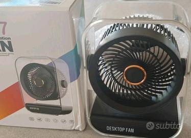 Ventilatore da Tavolo USB Portatile – 5 Velocità, 