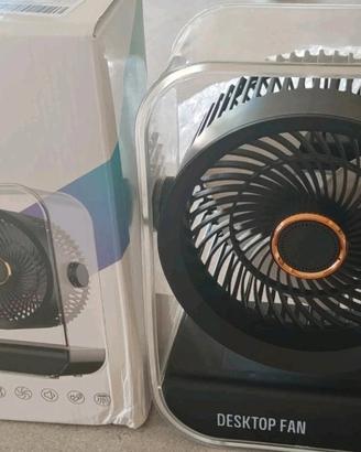 Ventilatore da Tavolo USB Portatile – 5 Velocità, 