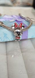 charm Minnie nuovo argento S 925 