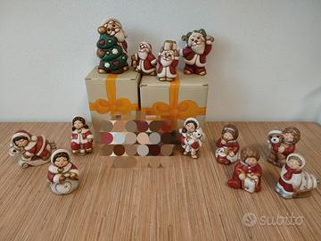 bimbe di natale e babbo natale Thun 