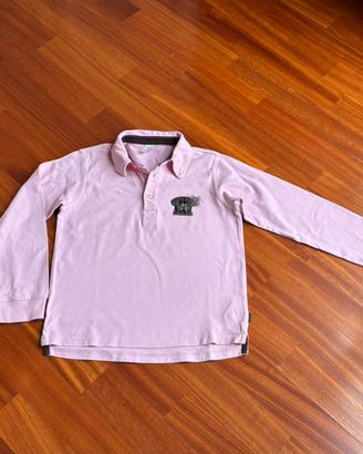 Polo maniche lunghe bambina 10 anni