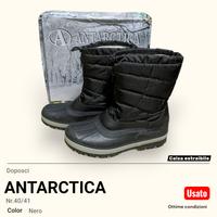 Doposci Antarctica in taglia 40/41, colore nero co