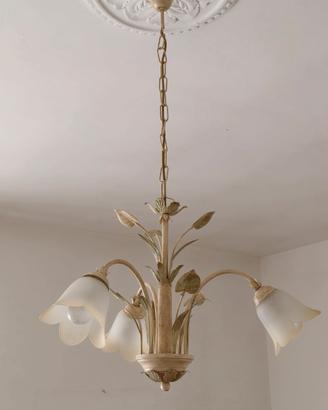 lampadario e lampade da comodino 