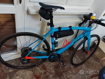 bicicletta bh rx 3.0 azzurra taglia 56 ciclo cross