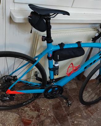 bicicletta bh rx 3.0 azzurra taglia 56 ciclo cross
