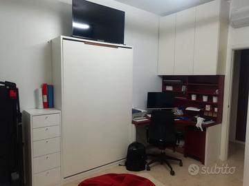 letto 120x190  a scomparsa verticale , con ......