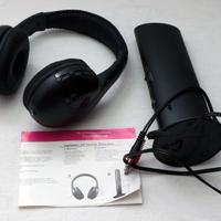 Cuffie Wireless 5 in 1 Nero - Microfono, Radio FM