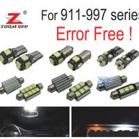 KIT 20 LAMPADE LED INTERNE PER PORSCHE 911 997 CAR