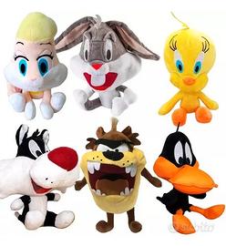 Lotto Peluche Looney tunes nuovi