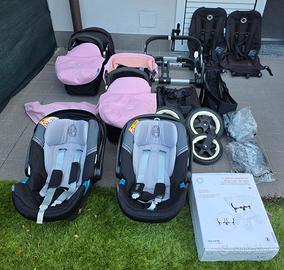 Passeggino modulare Bugaboo Donkey incluse navicel
